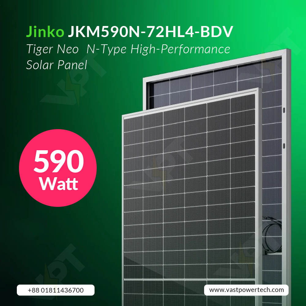 jinko tiger neo 590w n type high performance solar panel jinko tiger neo 590w n type high performance solar panel
